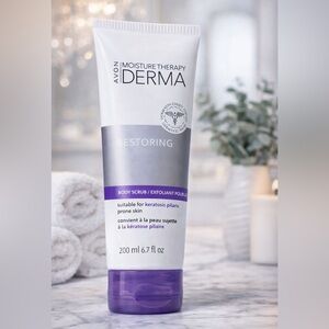 Avon Moisture Therapy DERMA RESTORING Body SCRUB 6.7 fl oz KERATOSIS PILARIS